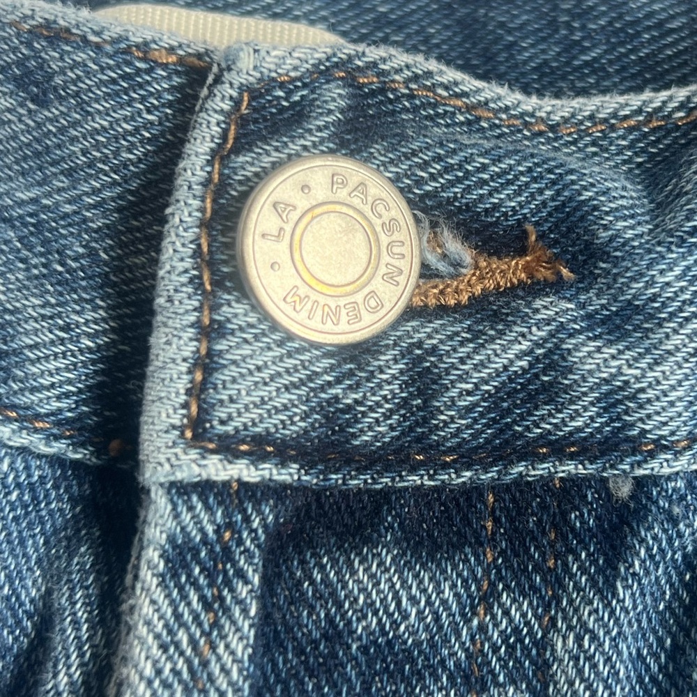 Pacsun High Rise Straight Jeans SIZE: 25 - Picture 3 of 7